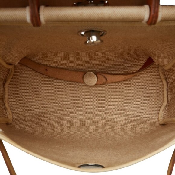 Hermes Canvas Herbag PM Backpack Canvas Backpack in Good condition - Picture 8 of 11